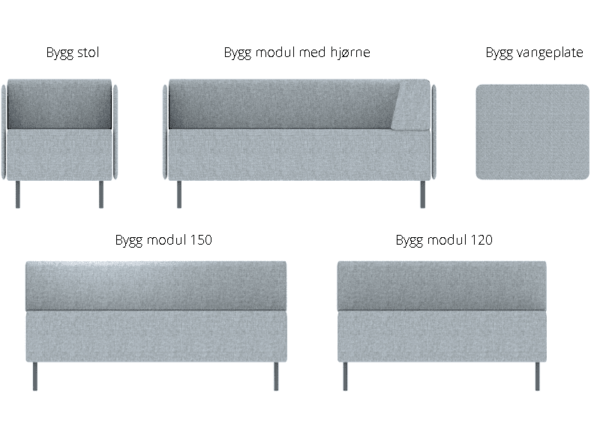 Bygg sofa - Bilde 2