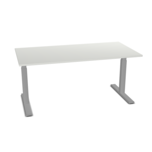 Tellus arbeidsbord 160x80 cm hvit laminat