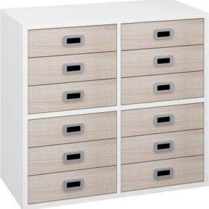 Mix XS reol med 12 lave skuffer