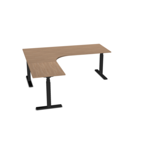 Tellus arbeidsbord 200x200 cm EL eik plater