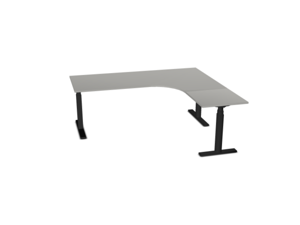 Tellus arbeidsbord 200x200 cm EL eik plater - Bilde 3