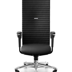 HÅG Excellence 9331 kontorstol med armlener Trukket i hud
