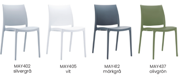 Maya stabelbar stol - Bilde 6