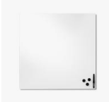 Mood Wall Glasstavle 150x100 cm Hvit Pure