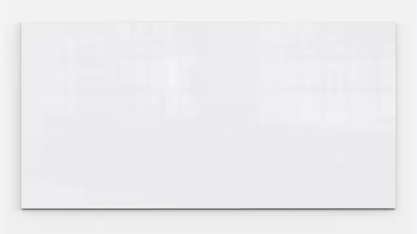 Mood Wall Glasstavle 200x100 cm Hvit Pure